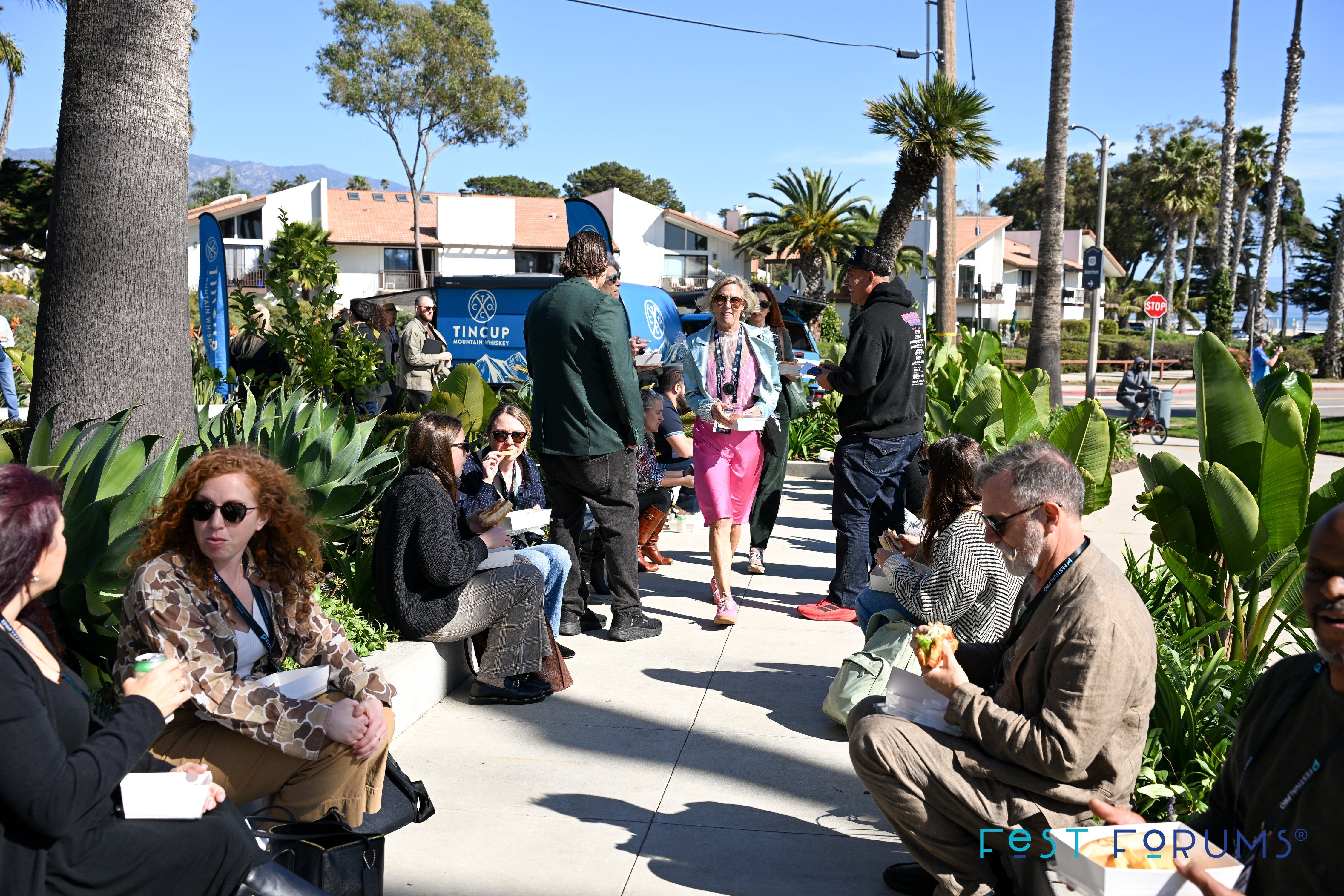 Candids During Networking