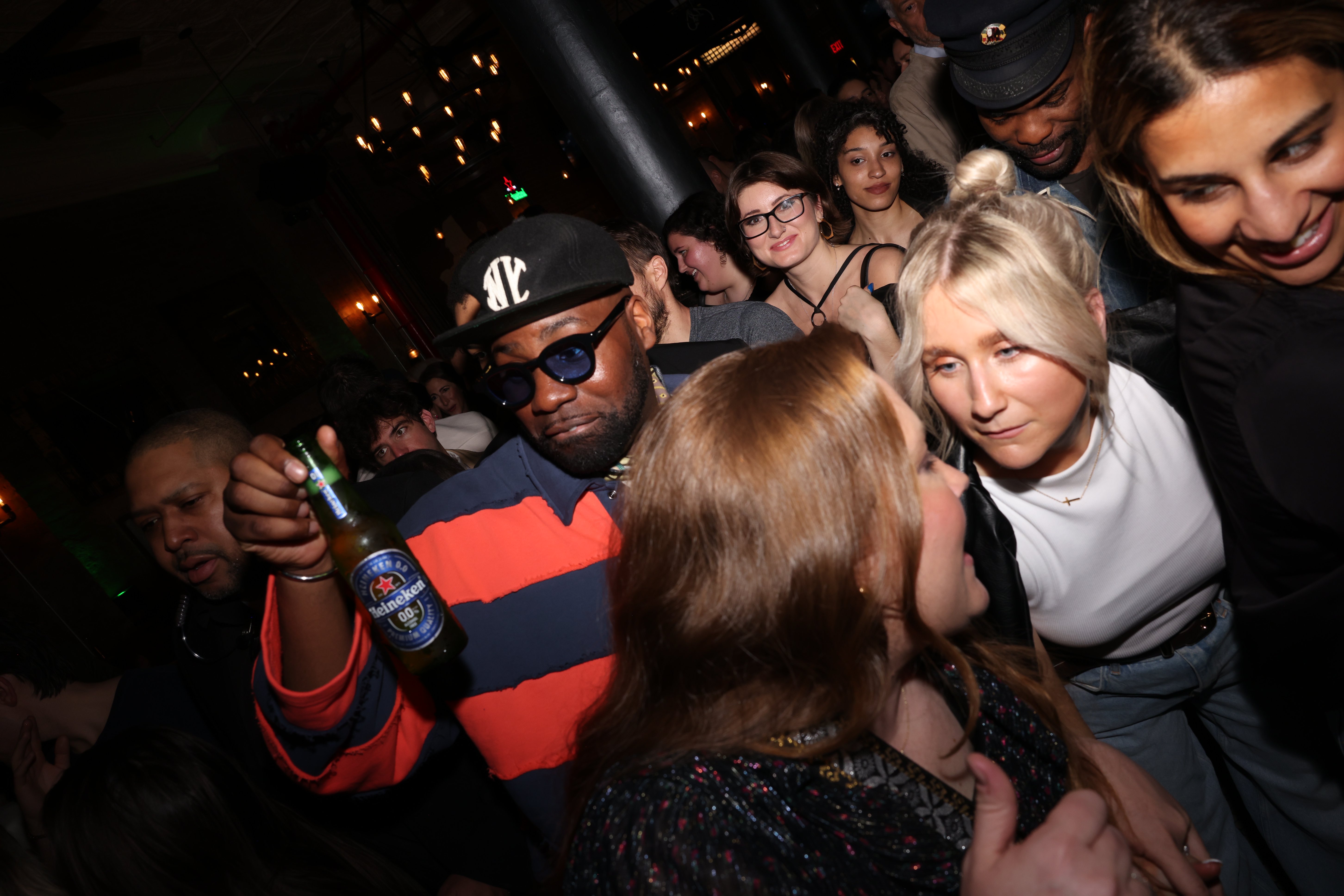 Candid Nightlife Interactions